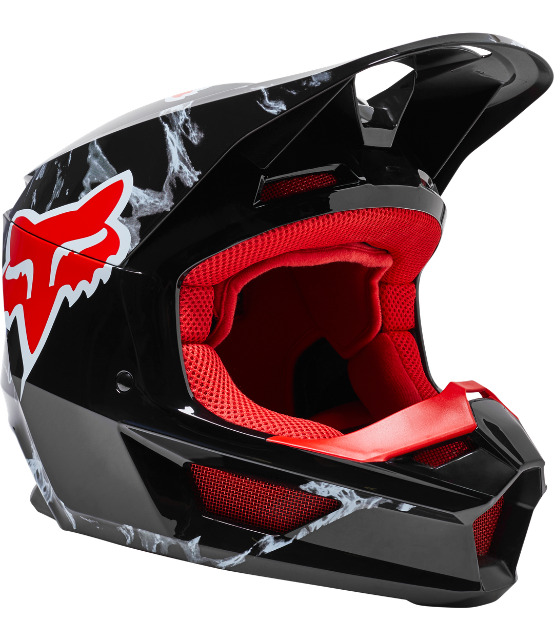 CASCO FOX V1 KARRERA NEGRO FOX RACING COLOMBIA